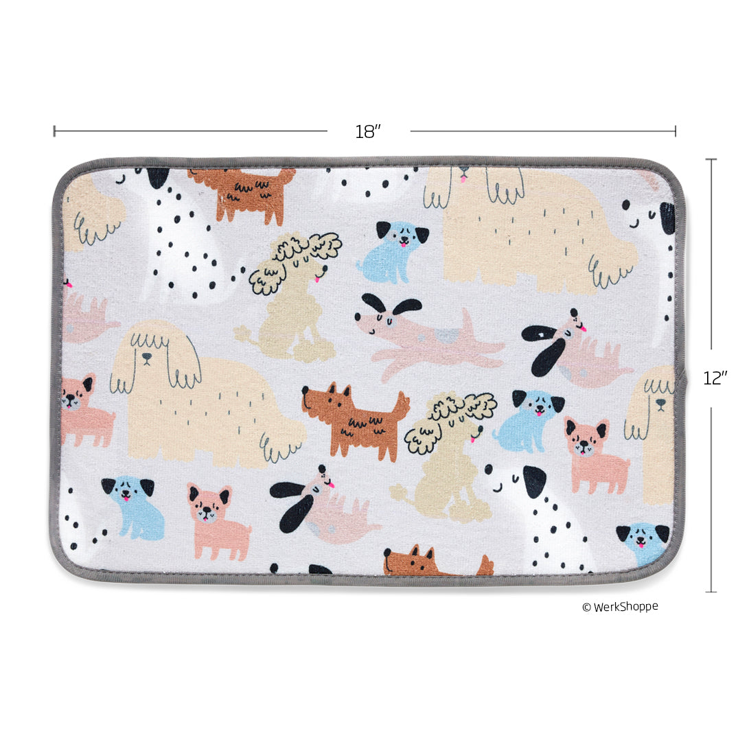 Pooches & Pups Pet
Bowl Mat
