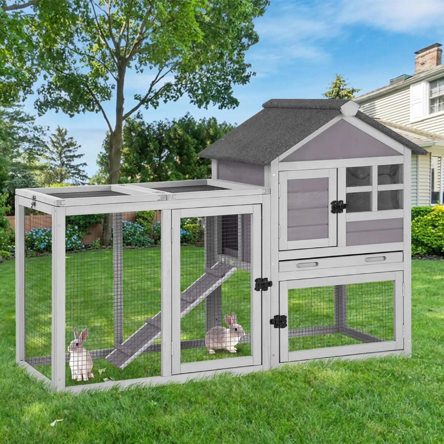 2-Story Rabbit Hutch