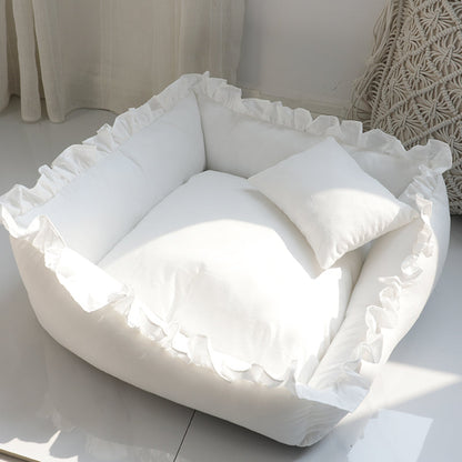 Princess Dog Bed Sofa Pet for Small Dogs Cat