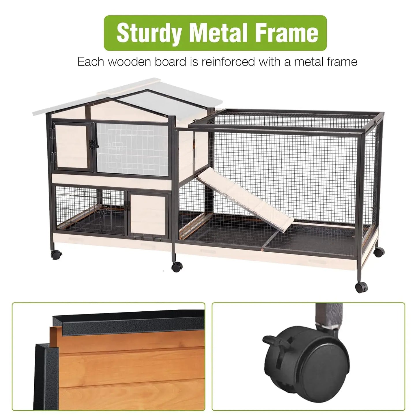 2-Story Rabbit Hutch
