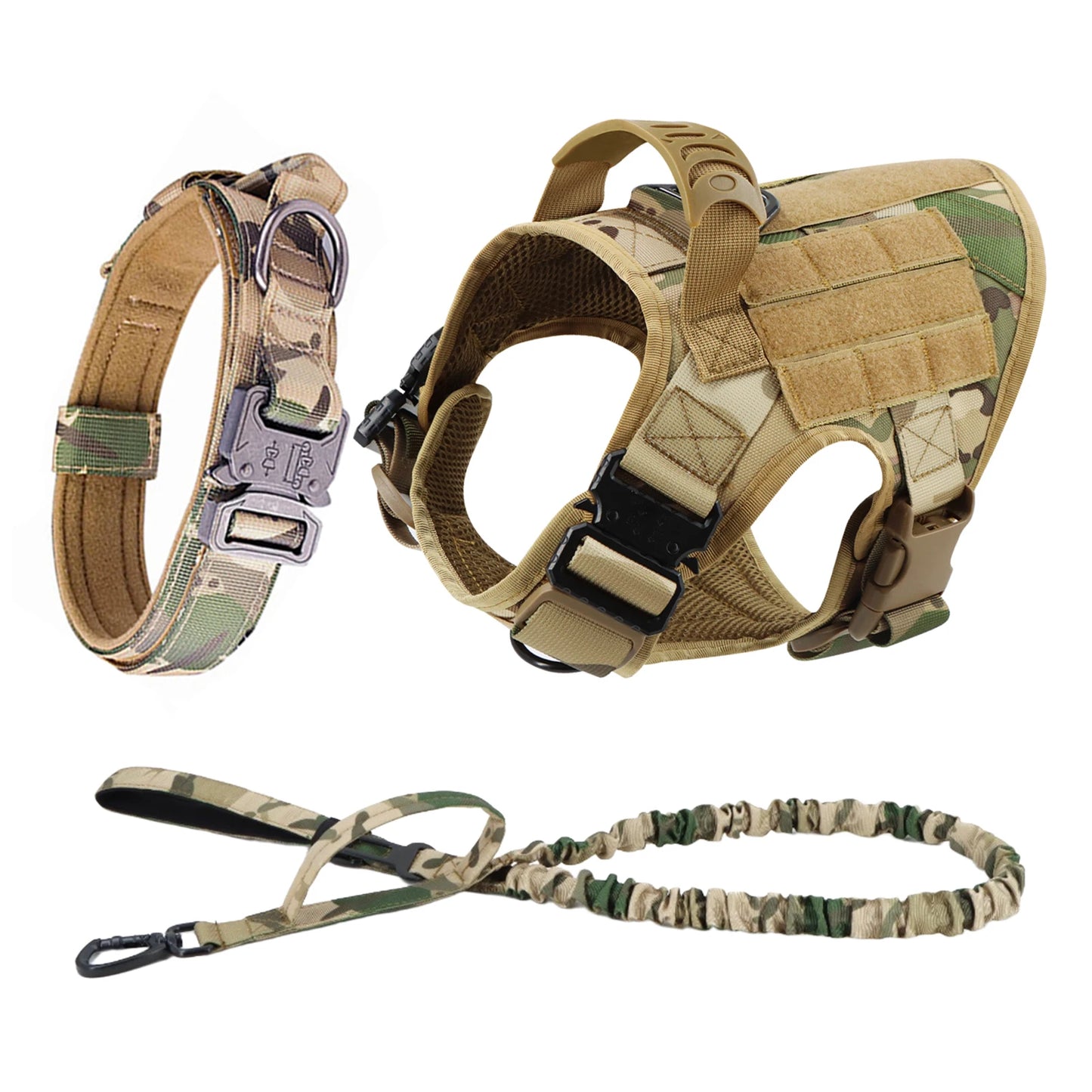 Leash Set Training Walking Vest Dog Harness And Collar