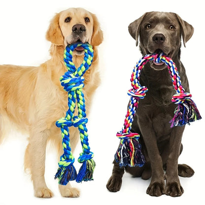 Indestructible Durable Dog Chew Toys Tug of War