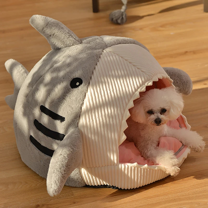 enclosed pet bed