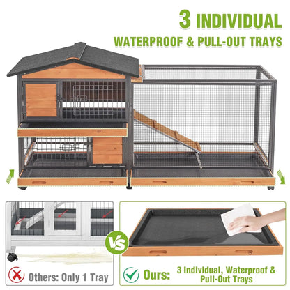 2-Story Rabbit Hutch