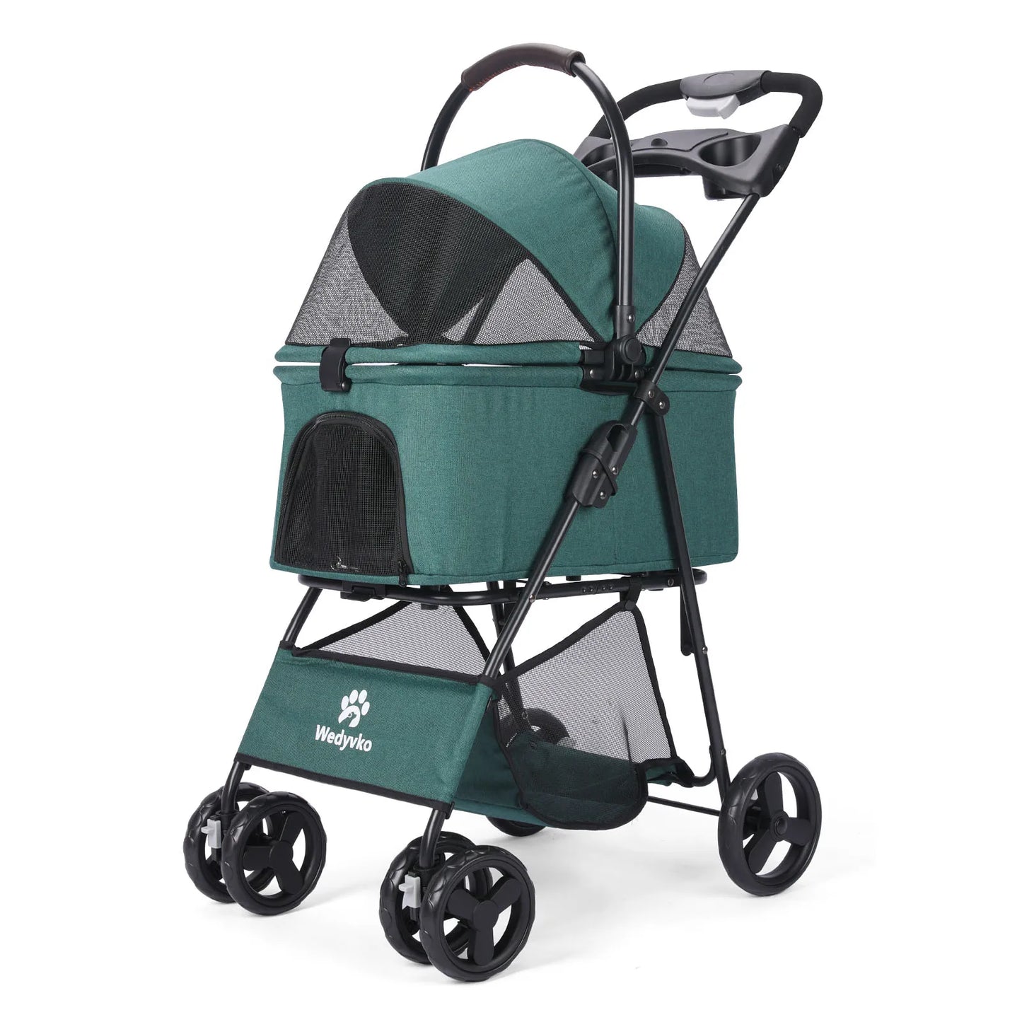 3 in 1 Pet Stroller with Removable Carrier,
