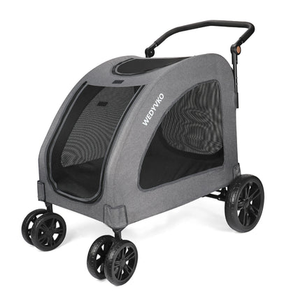 Heavy Duty Stroller for Large Dogs up to 120 lbs,