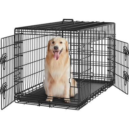 Double Door Dog Crate
