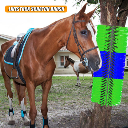 4 Pcs Flexible Livestock Scratching Brush 20.08x7.28in,
