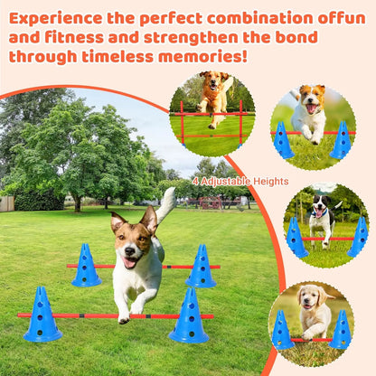 Agility Hurdle Cone Set