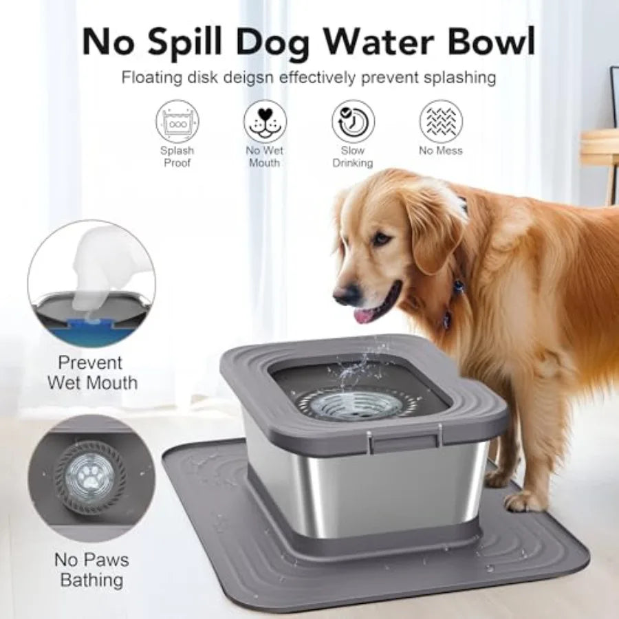 Stainless Steel Dog Water Bowl,