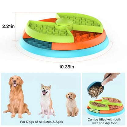 Slow Feeder3 Layers, Reduces Boredom and Anxiety