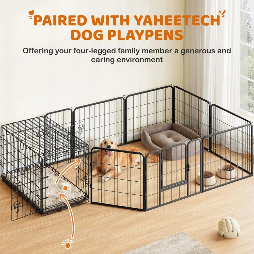 Double Door Dog Crate