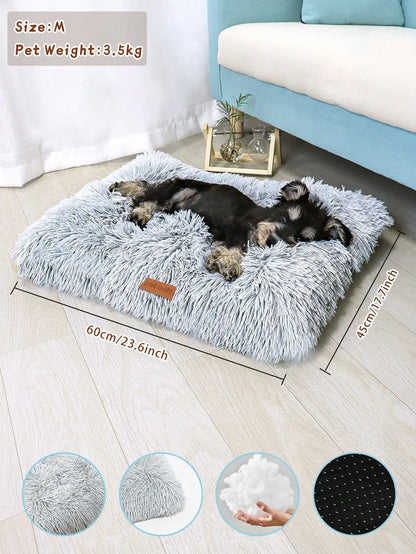 Washable Plush Pet Crate Bed Breeds