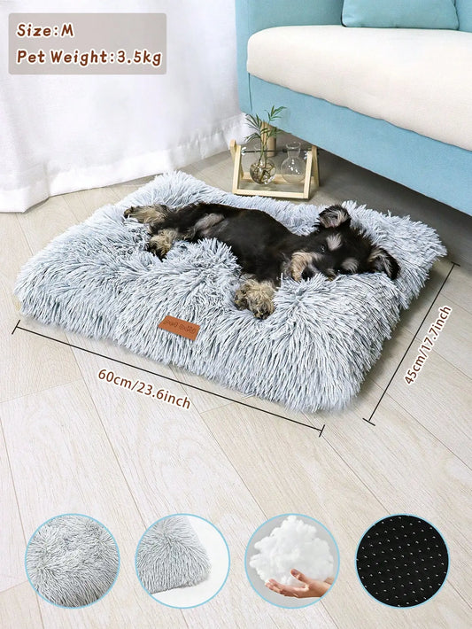 Washable Plush Pet Crate Bed Breeds