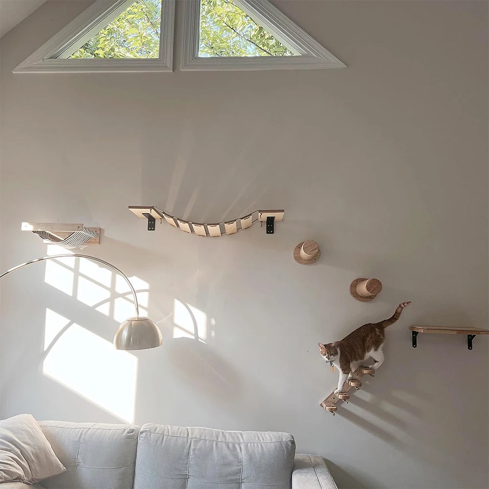 Cat Climbing Shelf Wall Mounted