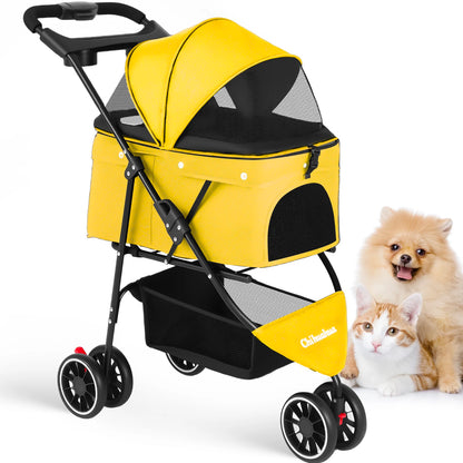 Pet Stroller For Small Medium Cats&Dogs