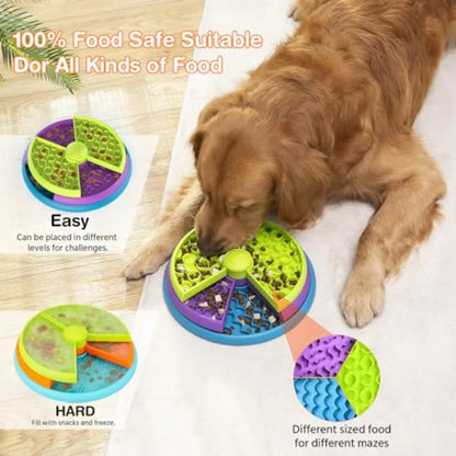 Slow Feeder3 Layers, Reduces Boredom and Anxiety