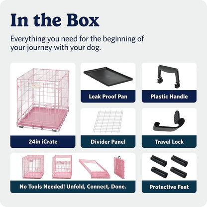 Crate for Small Breeds, 12-20 lbs.