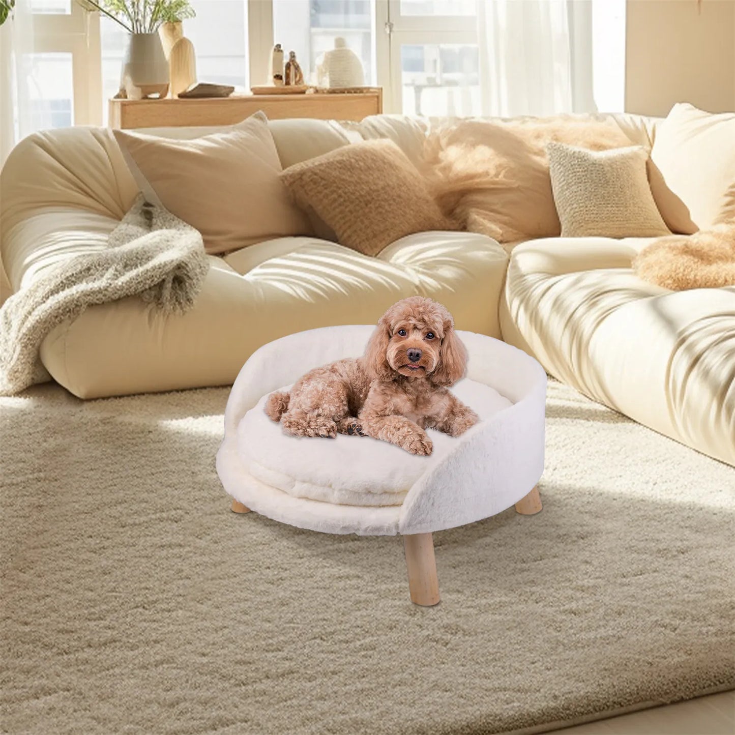 Pet Sofa Bed Raised Chair