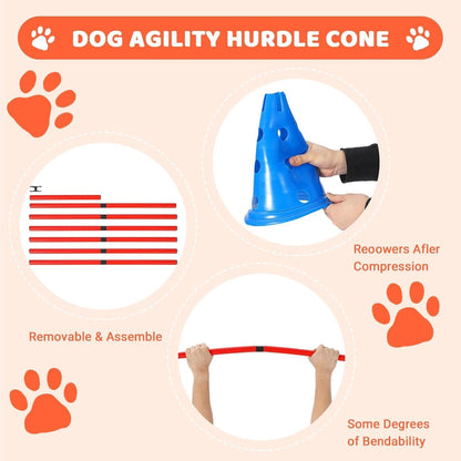 Agility Hurdle Cone Set