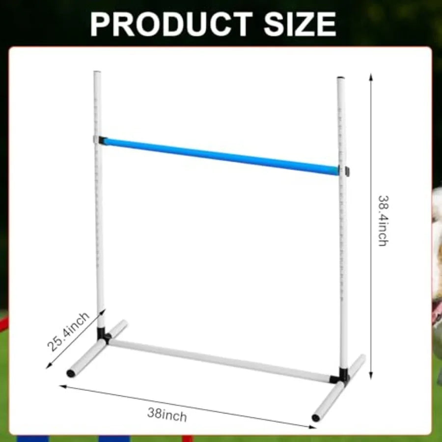6 Pcs Dog Agility Training Equipment
