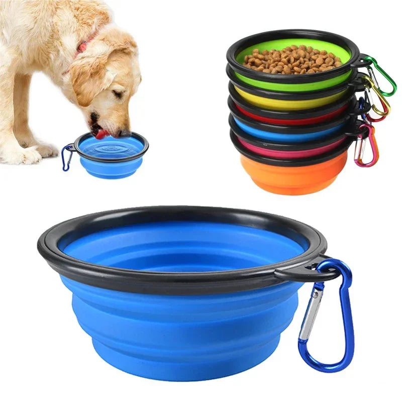 1000ML Silicone Dog Feeder Bowl