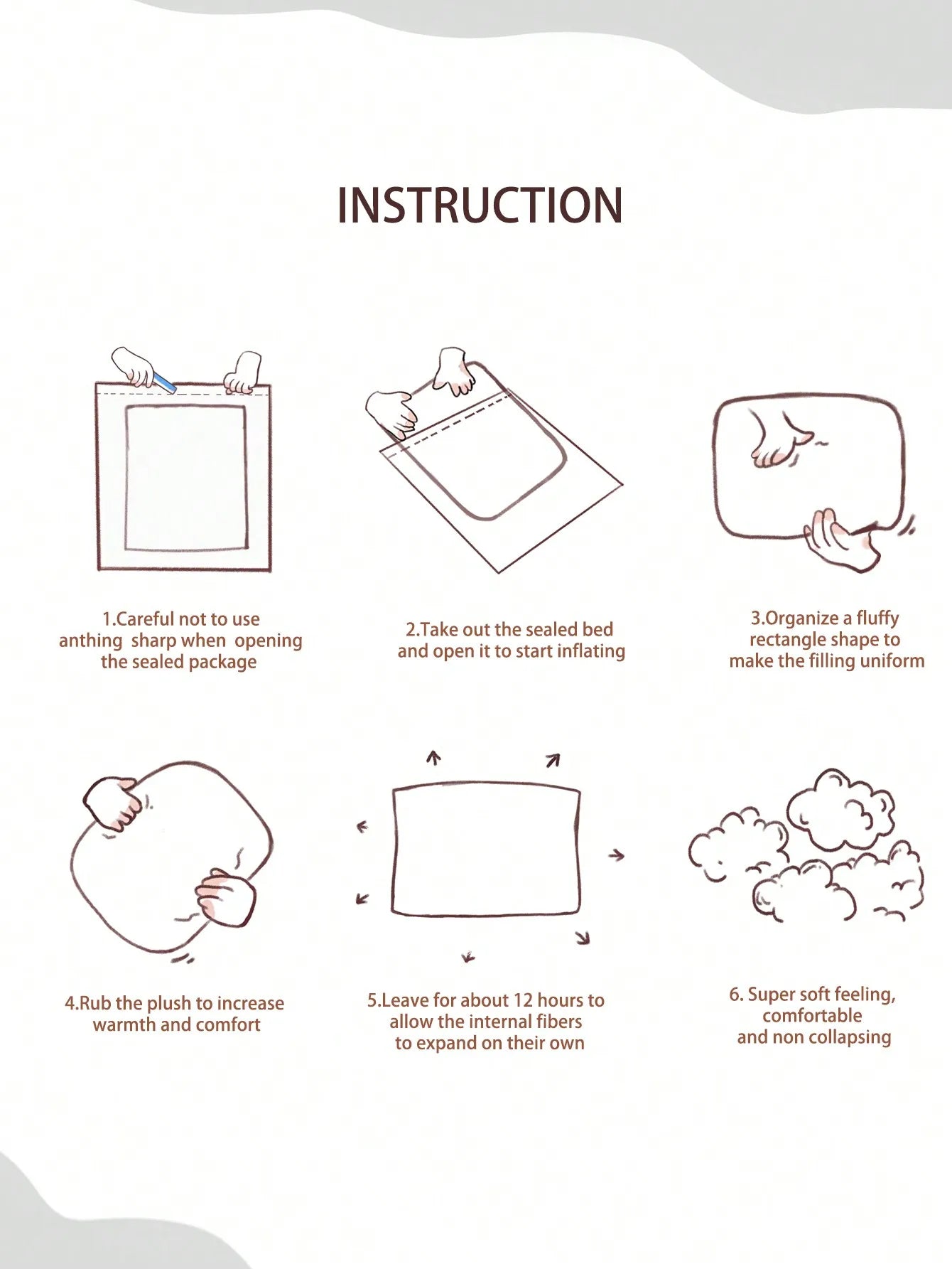 Washable Plush Pet Crate Bed Breeds