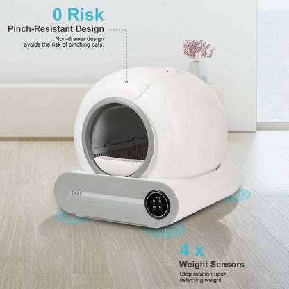 Smart Cat Toilet App Control 2.4G WiFi
