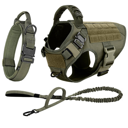 Leash Set Training Walking Vest Dog Harness And Collar