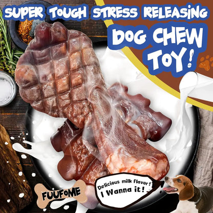 2 Pack Tough Nylon Bones for Large Breeds