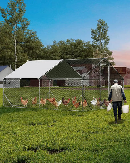 Chicken Coop Large Metal Chicken Run