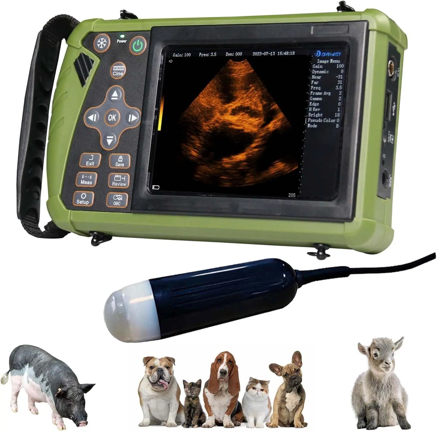 Portable Veterinary Ultrasound   for Animals