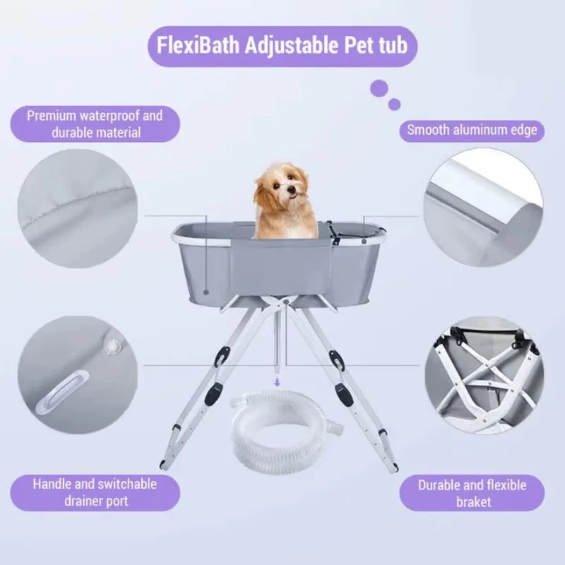 Elevated pet Bath Tubs