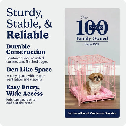 Crate for Small Breeds, 12-20 lbs.