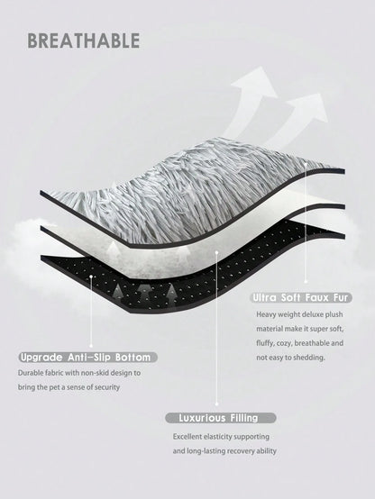 Washable Plush Pet Crate Bed Breeds