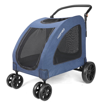 Heavy Duty Stroller for Large Dogs up to 120 lbs,