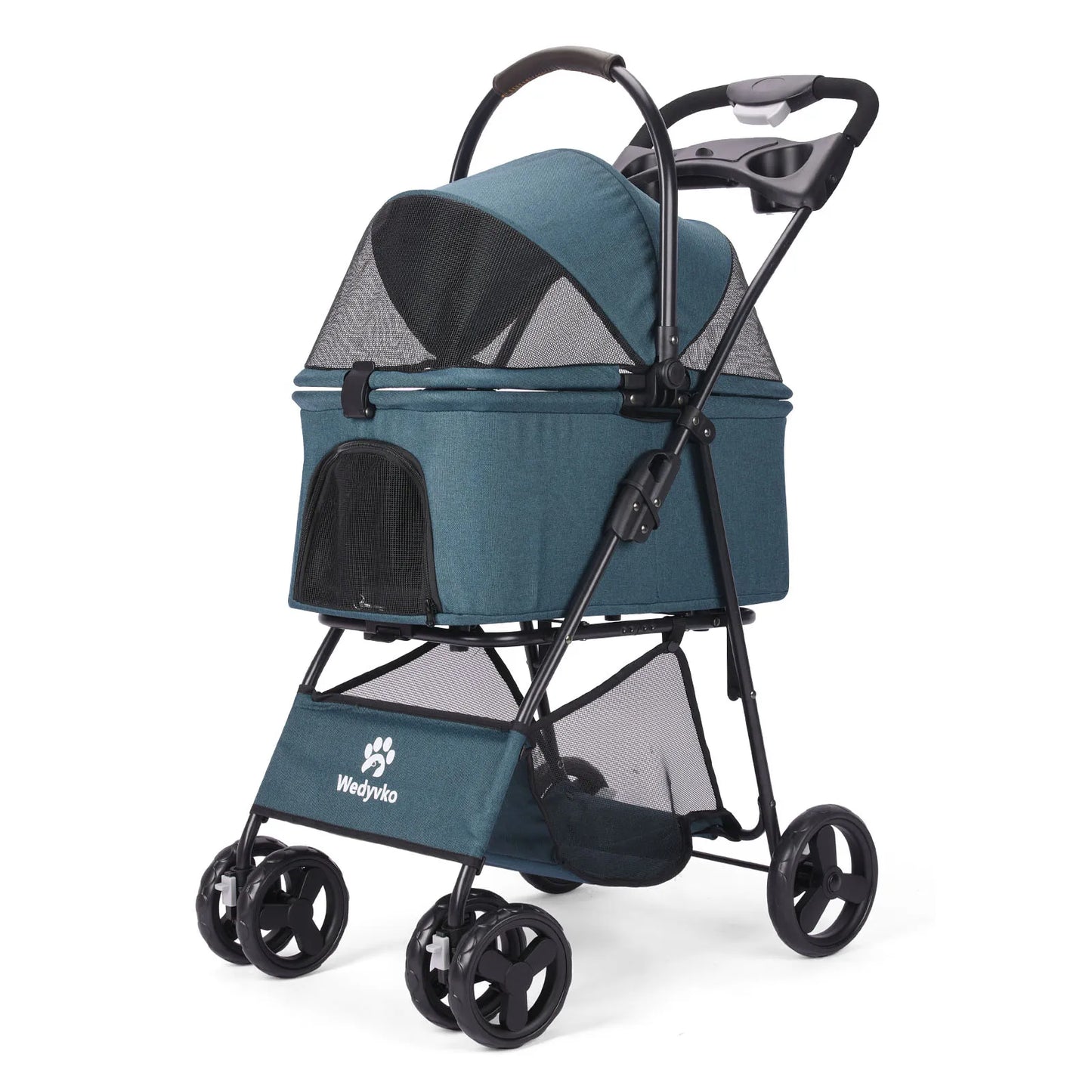 3 in 1 Pet Stroller with Removable Carrier,