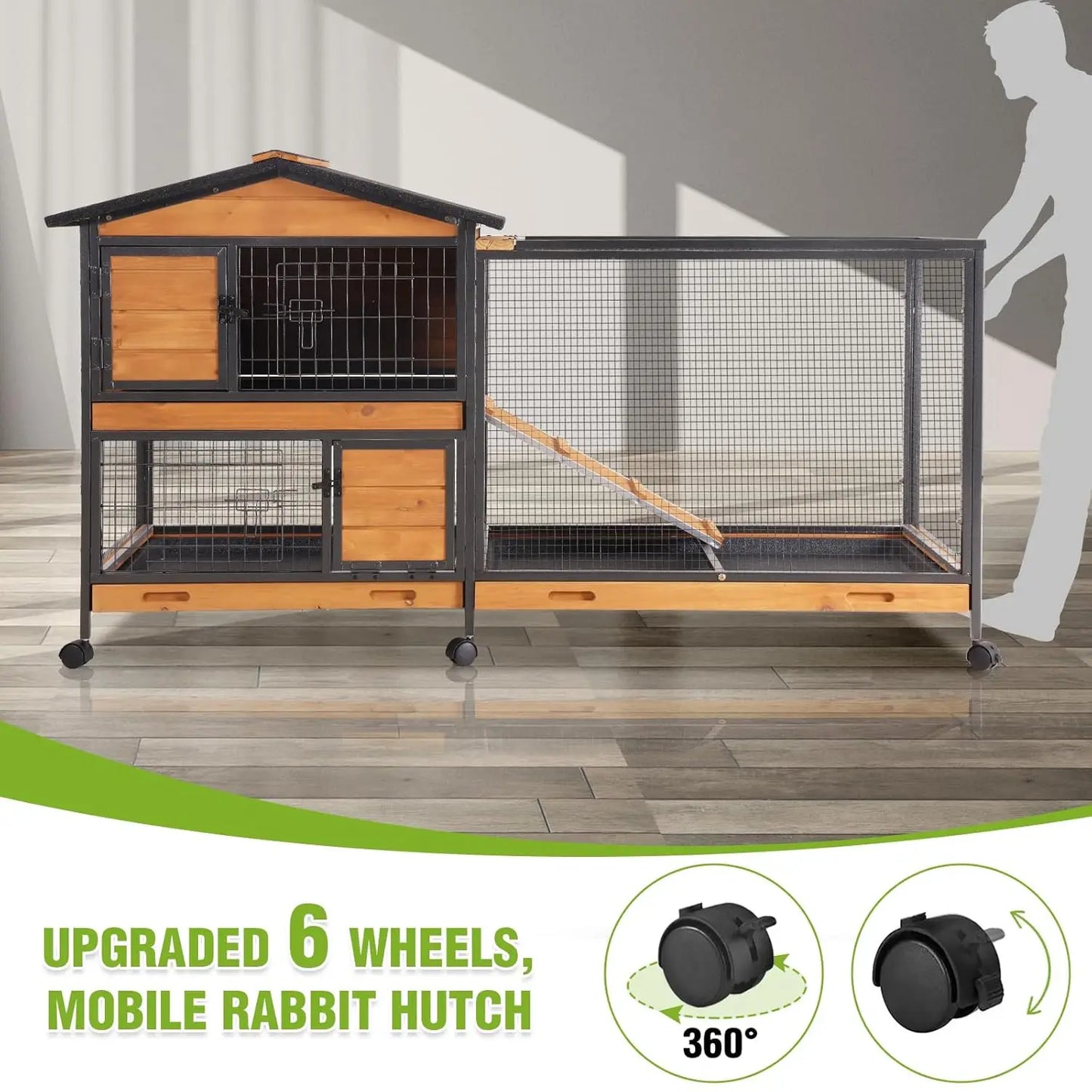 2-Story Rabbit Hutch