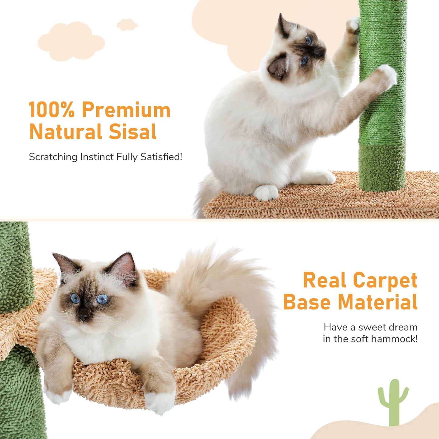 Cat Tree 5-Tier for Indoor Cats