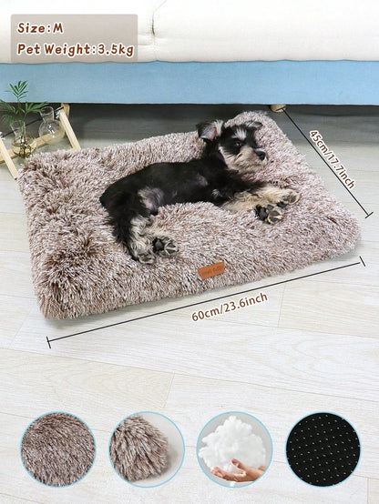 Washable Plush Pet Crate Bed Breeds