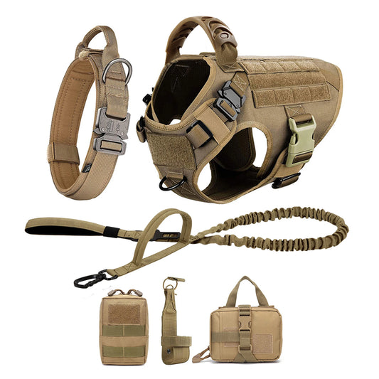 Leash Set Training Walking Vest Dog Harness And Collar