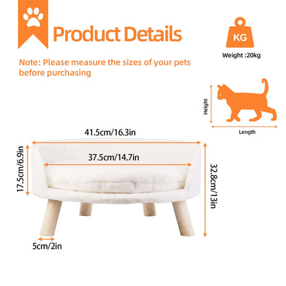Pet Sofa Bed Raised Chair