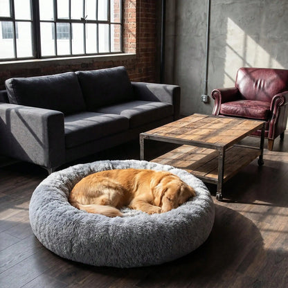 Calming Soft Anti-Anxiety Bed,