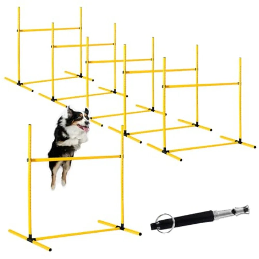 6 Pcs Dog Agility Training Equipment