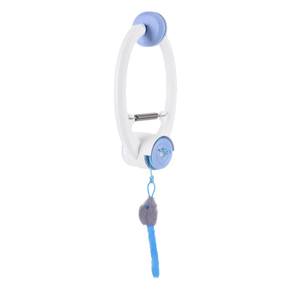 Electronic Self Play Feather Cat String Toy