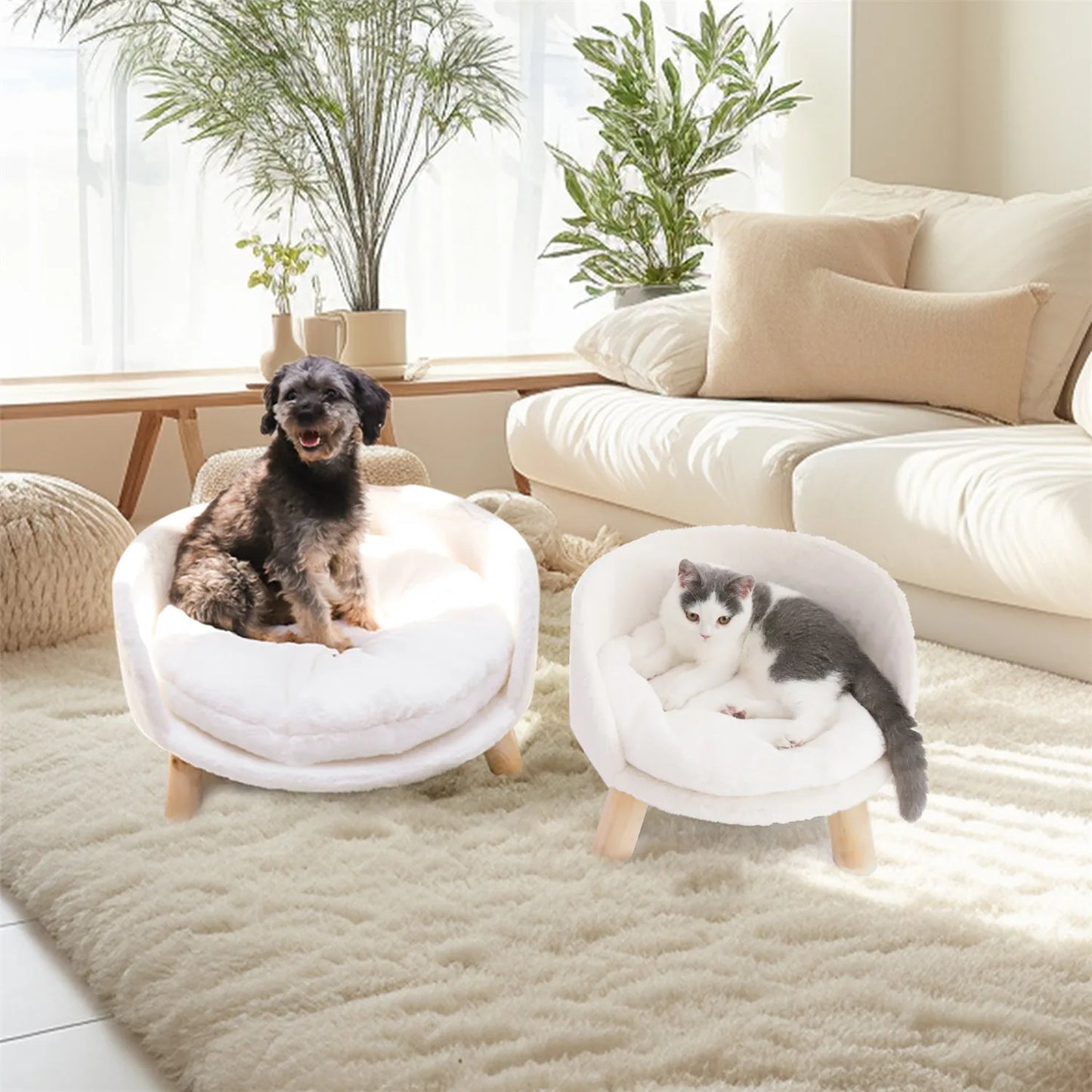 Pet Sofa Bed Raised Chair