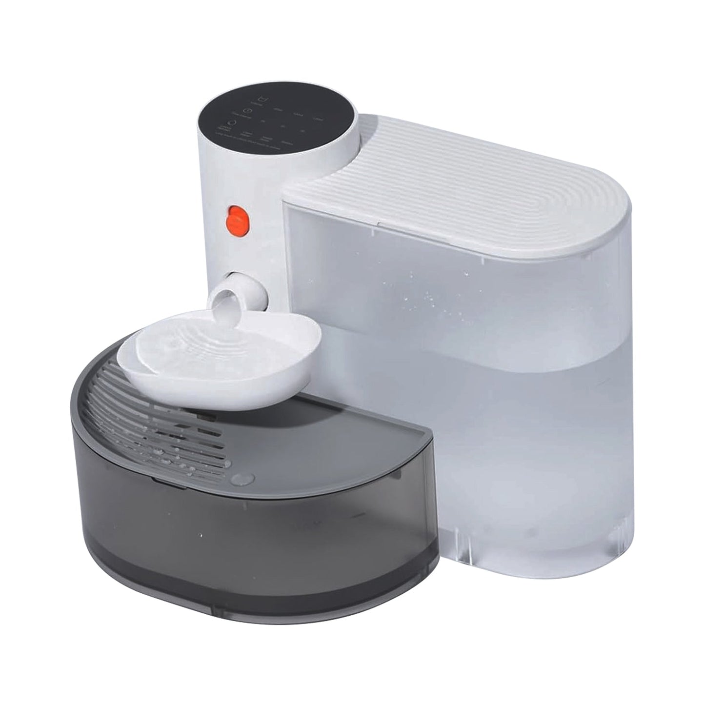 Smart Pet Water Fountain Automatic Cat Water Dispenser 3L/101OZ Cordless Rechargeable Dog Water Fountain Self-Refill with 3 Adjustable Volume 3 Time I