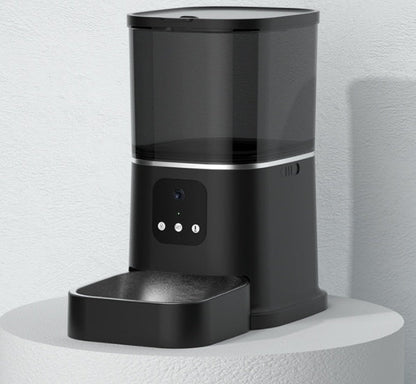 Pet Automatic Feeder Large Capacity Smart Voice Recorder APP Control Timer Feeding Cat Dog Food Dispenser With WiFi Pet Bo