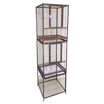 EuroGold Large Parrot Cage 45x48x185 cm Tall Bird Cage