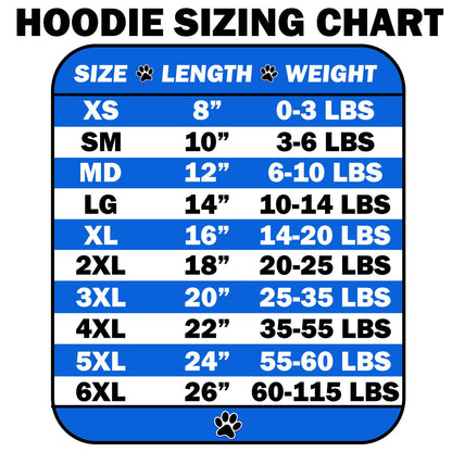 Halloween Pet Hoodie "Inmate Costume"